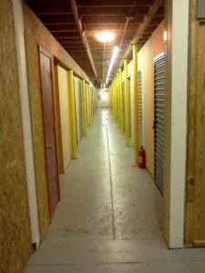 Self Storage NC Hallway