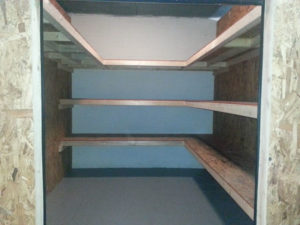 Storage Unit NC With Shelves 100sq ft.