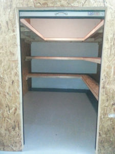 Storage Unit With Shelves Mebane NC 100sq ft.