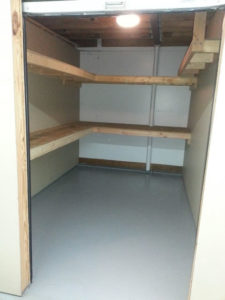 Ruffn Self Storage Mebane NC Large Unit With Shelves